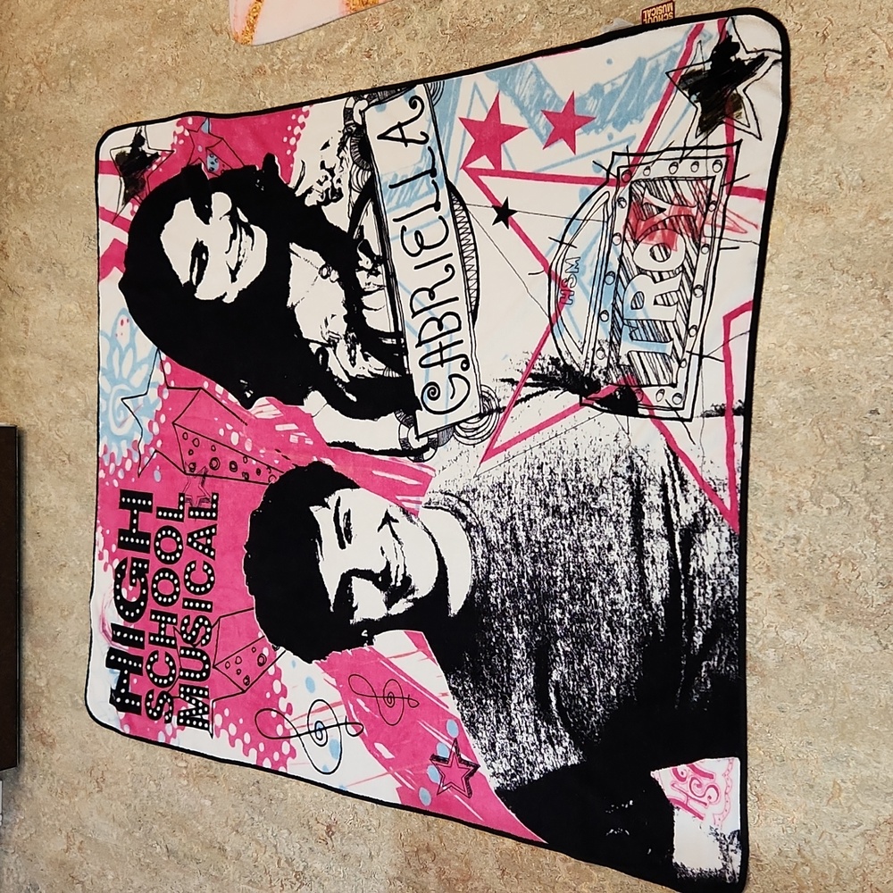 High School Musical throw blanket